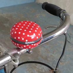 Sonnette De Vélo Big Bell Polkadot 80 Mm - Basil 8 Sonnette De Vélo Big Bell Polkadot 80 Mm - Basil -Pièces pour vélos Nouveaux Produits sonnette de velo big bell polkadot 80 mm basil full 3