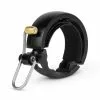 Sonnette Knog Oi Bell Luxe Noire Taille Large -Pièces pour vélos Nouveaux Produits sonnette knog oi bell luxe noire taille large full