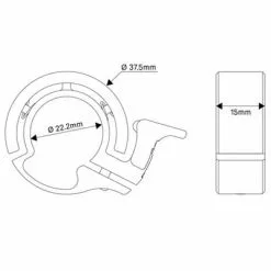 Sonnette Pour Vélo Oi Classic Silver Small Knog -Pièces pour vélos Nouveaux Produits sonnette pour velo oi classic silver small knog full 5