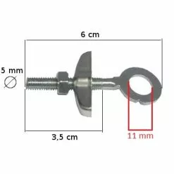 Brandless Tendeurs De Chaîne à Vis Pour Vélo - La Paire -Pièces pour vélos Nouveaux Produits tendeurs de chaine a vis pour velo la paire full 3