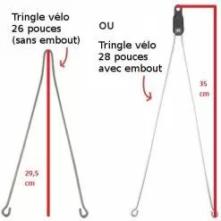 Brandless Tringle Pour Garde Boue De Vélo -Pièces pour vélos Nouveaux Produits tringle pour garde boue de velo full 3
